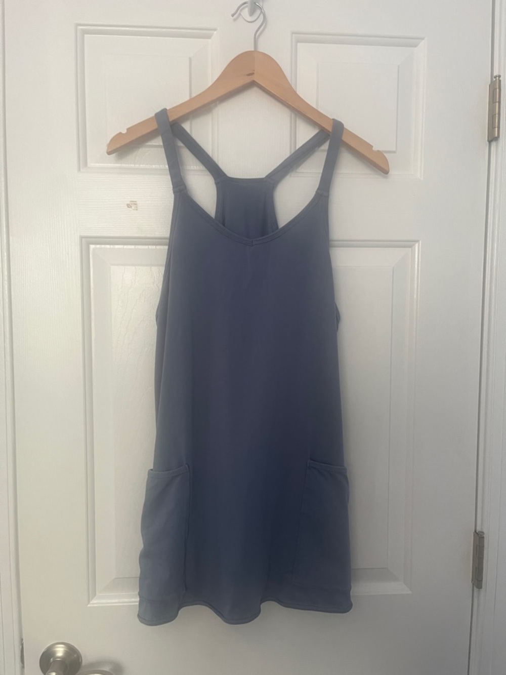 Amazon Women's Mini Dress in Slate Blue